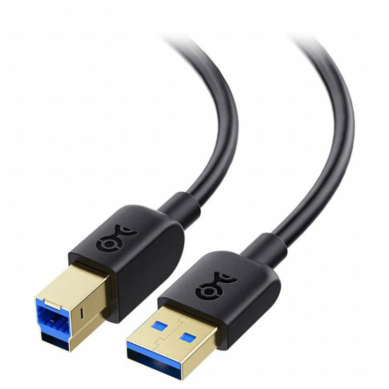[6美國直購] Cable Matters USB 3.0 Cable 傳輸線 90cm (USB 3 Cable, USB 3.0 A to B Cable) 200007-BLACK-3FT