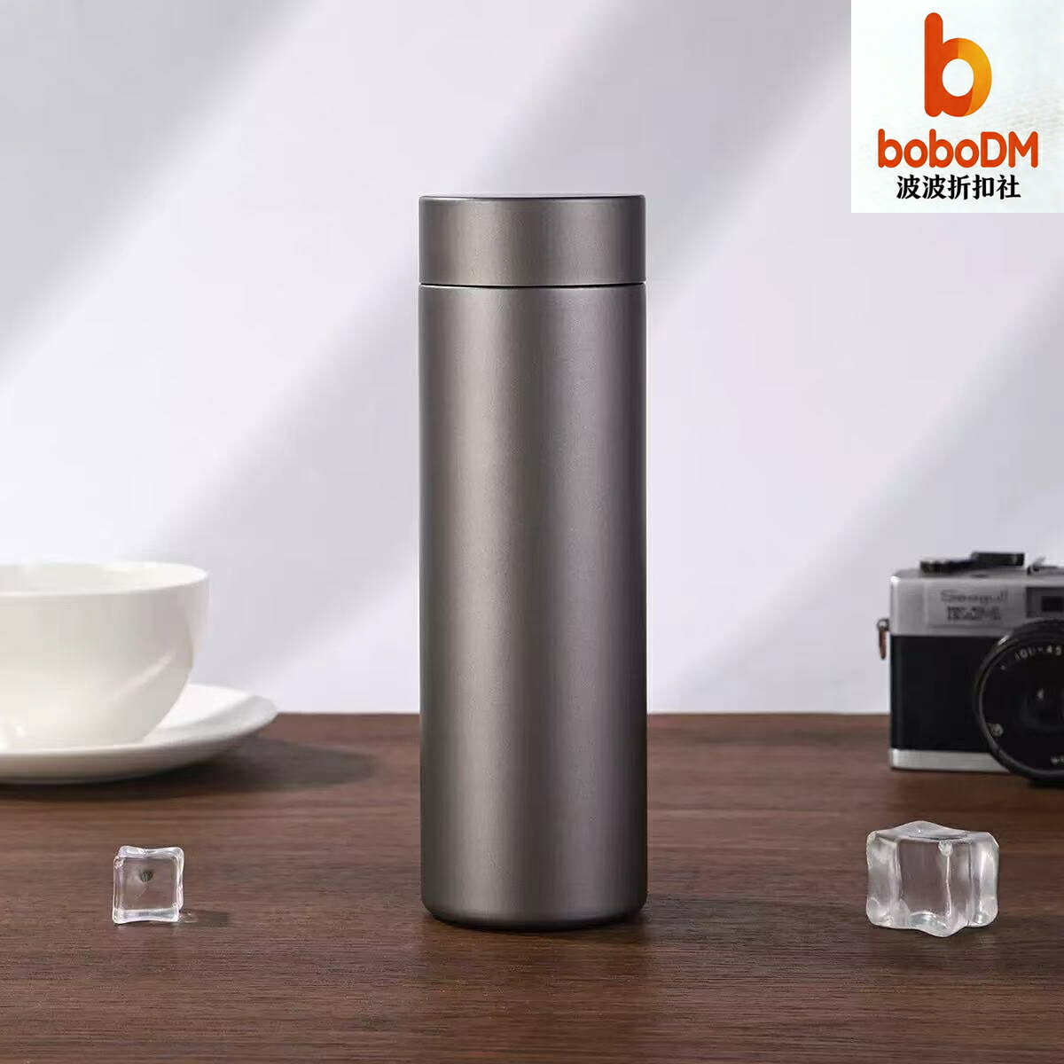 【輕奢鈦杯】保溫杯 鈦杯 水杯 便攜杯 茶水分離杯 小米同款 高顏值設計 男女通用 商務禮品 戶外旅行 | 波波折扣社 | 樂天市場Rakuten