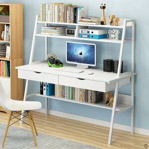 長80cm寬40cm角落電腦桌靠墻現代簡約家用多格儲物學生臺式小書桌