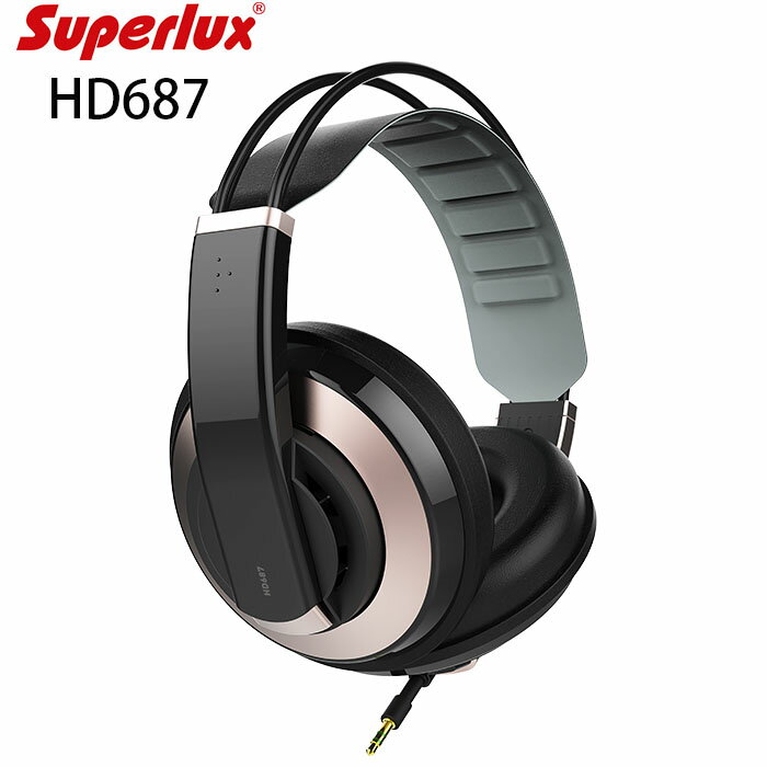 <br/><br/>  Superlux 舒伯樂  HD687 專業監聽級耳機 公司貨一年保固<br/><br/>