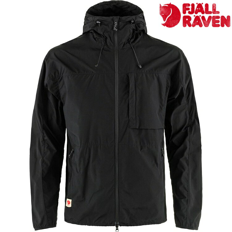 Fjallraven 北極狐 High Coast Wind 男款 防風外套/防風夾克 82606 550 黑