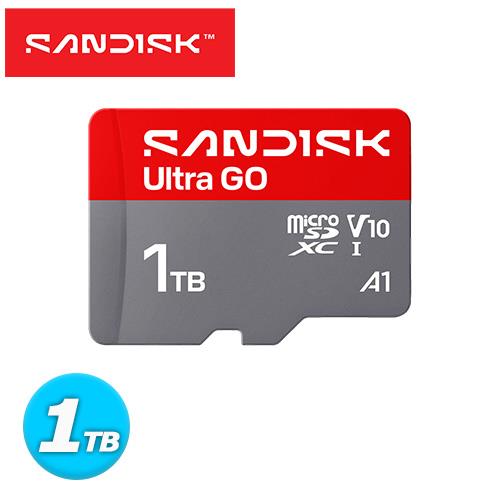 SANDISK Ultra GO microSD UHS-I 1TB 記憶卡