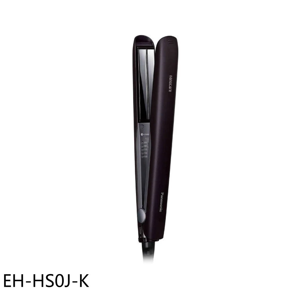 APP下單4%點數★Panasonic國際牌【EH-HS0J-K】奈米水離子離子夾整髮器