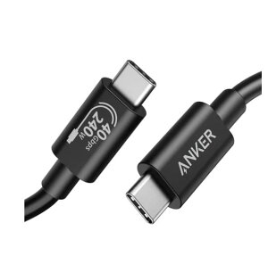 [3東京直購] Anker 515 USB4 傳輸線-1米 USB-C 轉 TYPE-C 8K 40Gbps 240W 充電線 Galaxy iPad Pro MacBook