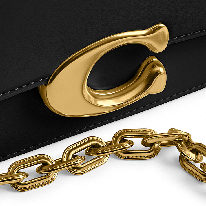 COACH IDOL23 簡約磁性搭扣開合 中號鏈條斜背包 單肩包 CP120(白色現貨/預購)~【 菲尼斯 國際精品 ★ APP下單天天10%點數回饋 】  女神手袋 7