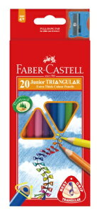 Faber-Castell大三角彩色鉛筆 3.3 mm 20色 *116520