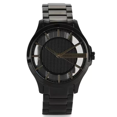 ARMANI EXCHANGE 男錶 手錶 46mm 黑色鋼錶帶 男錶 手錶 腕錶 AX2189 AX(現貨)▶指定Outlet商品5折起☆現貨 0