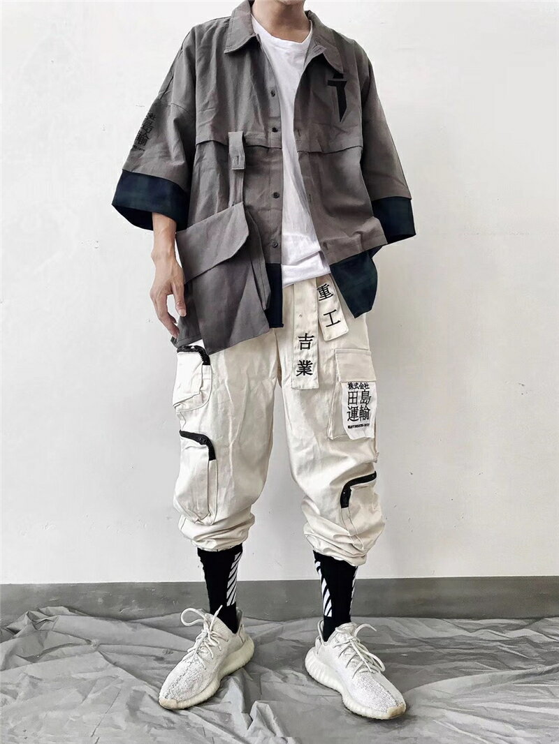 Niepce 重工暗影褲/縮口褲/工裝/長褲