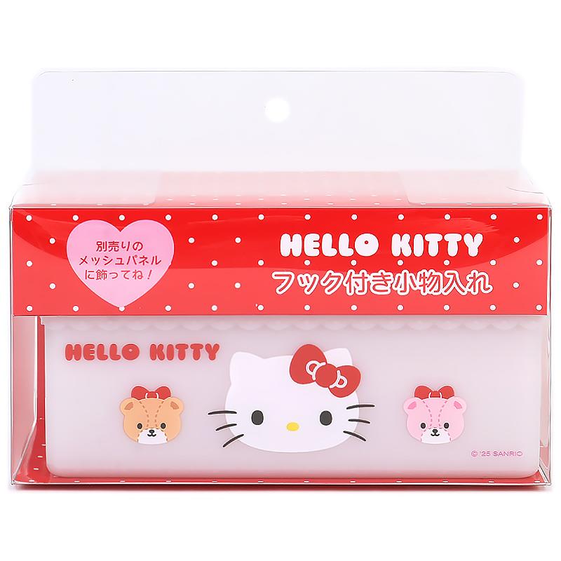 asdfkitty*KITTY 可掛式小物收納架 置物架-日本正版商品
