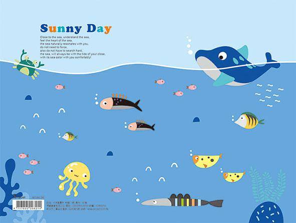 美加美 13K 圖畫本 海洋生物 5本 /包 AF5542