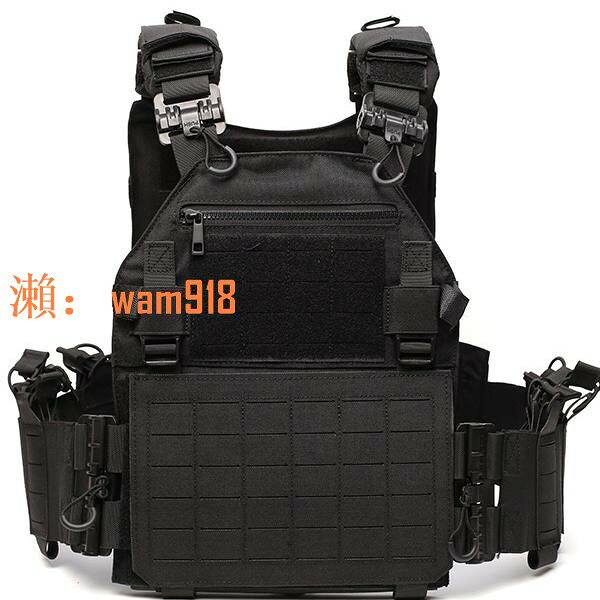 【台灣公司】1000D復合料鐳射切割MOLLE快拆戰術背心重型軍迷wargame