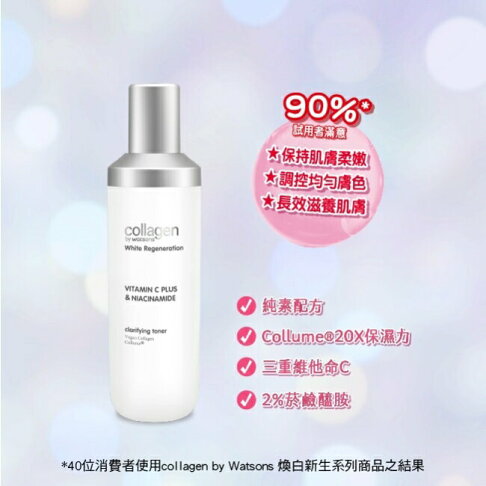 Collagen 喚白新生柔膚水 130ml 0