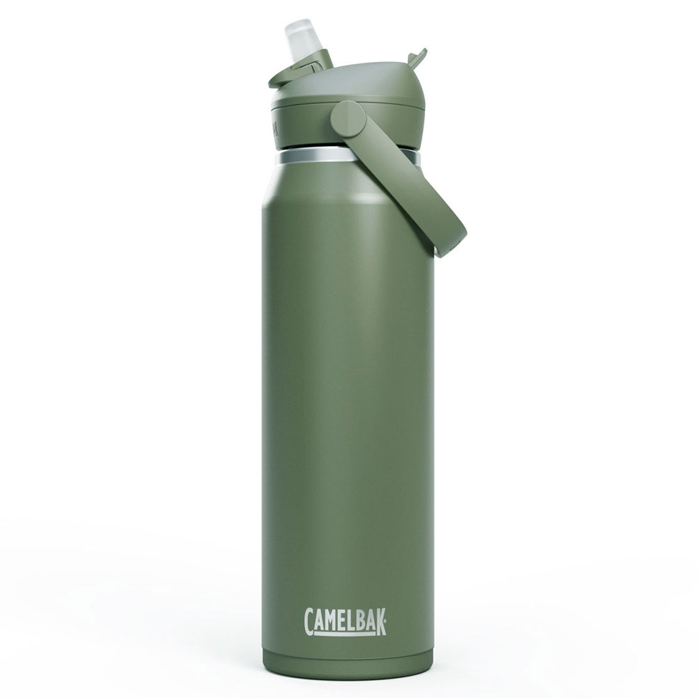 《CamelBak》1000ml Flip Straw不鏽鋼多水吸管保溫瓶 (多色選擇)