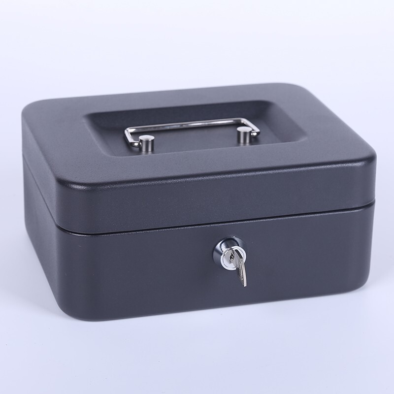 ✽馬口鐵盒✽ 馬口鐵盒子帶鎖收納盒密碼盒桌面整理儲物證件保險盒半島收納鐵盒