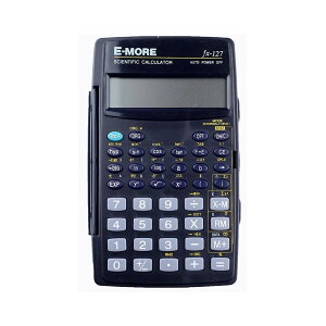 計算機 E-MORE fx-127 工程電算機 (8位數) (國家考試用)