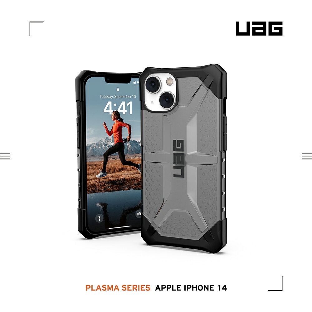 UAG 耐衝擊 一般版 透明 實色 防摔殼 手機殼 保護殼 適用 iPhone 14 plus Pro Max 3
