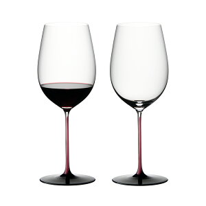 Riedel 紅色杯梗 Sommeliers Black Series系列 Bordeaux Grand Cru 波爾多 紅酒杯 手工水晶杯 860ml 單入