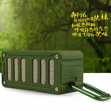 <br/><br/>  MiFa F6 叢林綠 無線NFC配對 隨身藍牙MP3喇叭 藍芽4.0 IPX4防潑水 防失真 免持通話 可插卡<br/><br/>