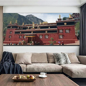 德格印經院十字繡新款線繡德格吉祥聚慧院西藏文化貼5d鉆石畫