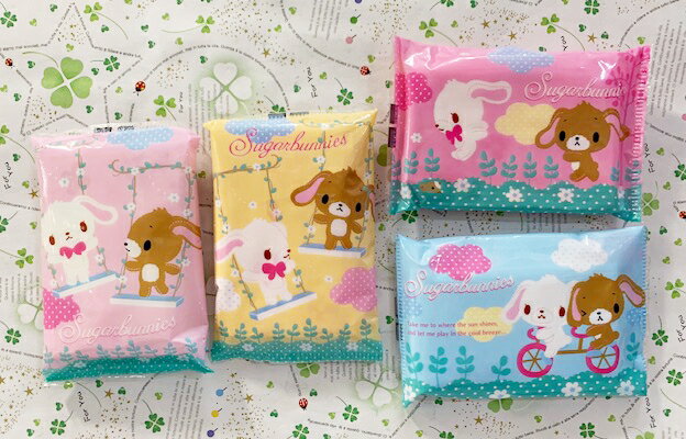 【震撼精品百貨】Sugarbunnies 蜜糖邦尼 三麗鷗蜜糖邦尼迷你面紙包4入#86385 震撼日式精品百貨