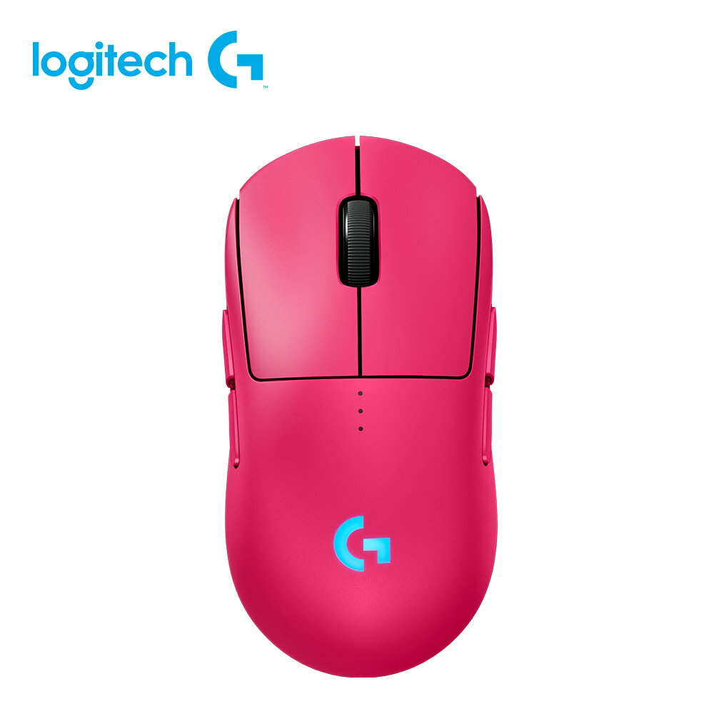 【Logitech G】PRO 2 無線電競滑鼠 桃紅色【三井3C】