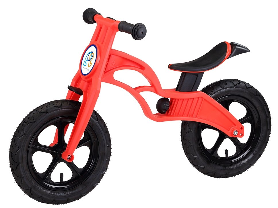 <br/><br/>  Pop Bike 兒童滑步車/平衡車/學步車/ - 氣胎 紅色<br/><br/>