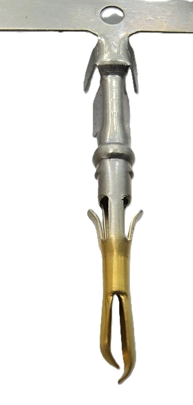 350967-2 TE / Tyco AMP MR Male PIN (公）鍍金Gold 18-26AWG (10pcs含稅價)【佑齊企業 iCmore】
