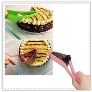 二用蛋糕切片器 生日蛋糕切片器 烘焙刀具切塊片 切三角形蛋糕器 蛋糕切割器
