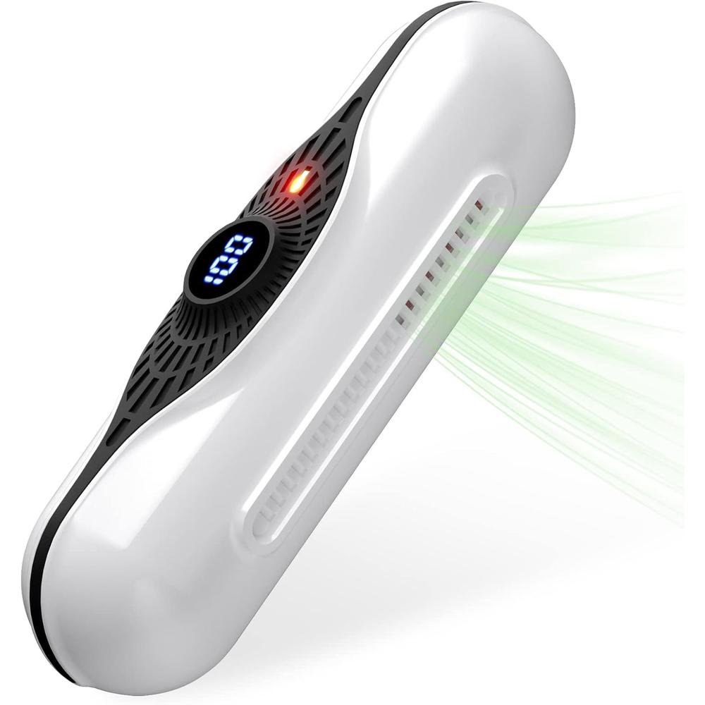 【日本代購】Tesiplz USB充電式冰箱除臭器｜多功能臭氧發生器｜除菌保鮮＋空氣淨化 黑色
