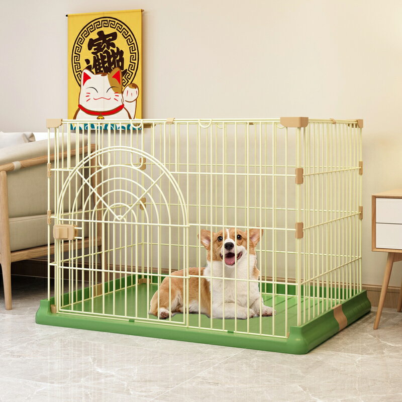 【全球優品匯】盼特加粗狗籠子小型犬室內家用帶廁所貓籠子中大型寵物狗狗別墅