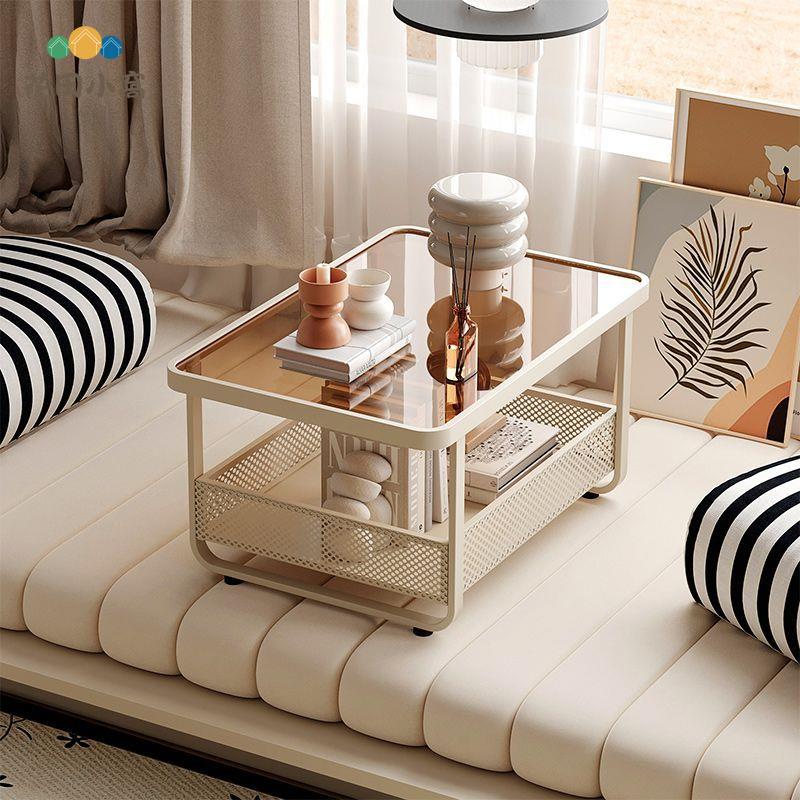 奶油風 飄窗小桌子 茶幾 創意陽臺茶桌小茶幾 日式 榻榻米桌、矮桌、炕幾桌[PP0521021]