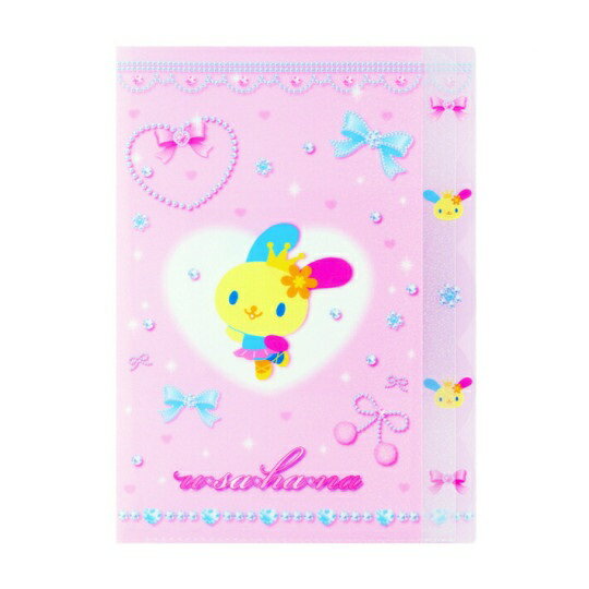 【震撼精品百貨】U-Sa-Ha-Na_花小兔 ~ 日本SANRIO三麗鷗 花小兔 A4五層資料夾-芭蕾款*78637