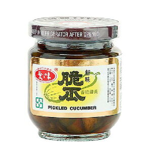 愛之味 鮮味脆瓜(180g*3瓶/組) [大買家]