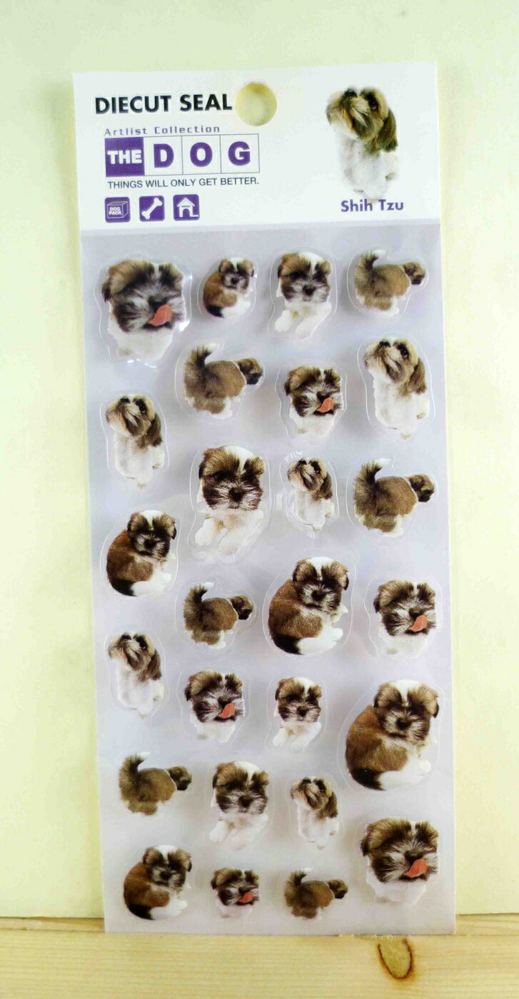 【震撼精品百貨】新大頭狗 The Dog 長形貼紙-西施 震撼日式精品百貨