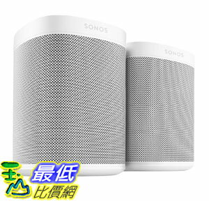 [7美國代購] Sonos 2 Room Set with One (Gen 2) 2入 喇叭 音響 黑白兩色 Speaker with Alexa voice control built-In