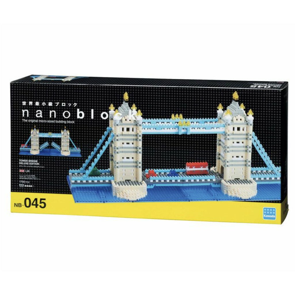 【LETGO】現貨 正版公司貨 Nanoblock 日本河田積木 NB 045 倫敦塔橋 DX豪華版 倫敦鐵橋