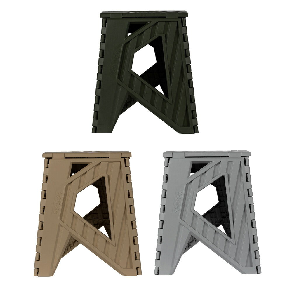 樹德SHUTER 貨櫃小折凳 4色可選 6個入 /組 CH-40【領券滿額再折千12/31止】