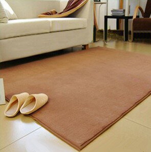 地毯訂做/ 訂製 大小可依客戶需求改變 輕柔珊瑚絨 優質舒柔短毛防滑柔軟地墊/ 地毯 客戶訂作款 按實際訂做尺寸報價