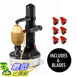 [8美國直購] 削皮器 Starfrit Rotato Express 2.0 + 6 Replacement Blades | Updated 2017 Model - Electric Peeler