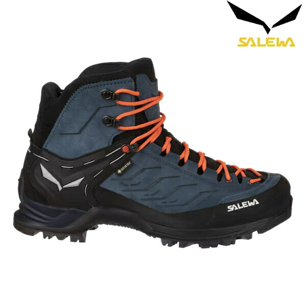 Salewa Mountain Trainer Mid GORE-TEX 男款 中筒登山鞋 63458 8669 丹寧藍/黑