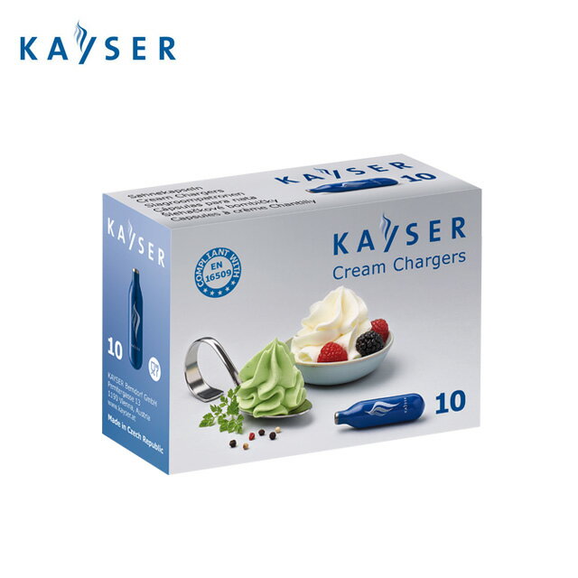 【KAYSER】奶油槍汽彈 Cream Chargers 10顆入