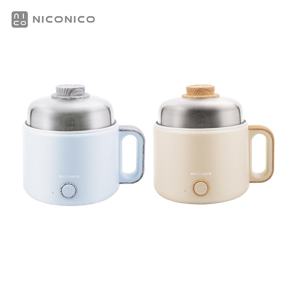 【兩入超值組 限量特價】NICONICO 1.6L樂享美食陶瓷料理鍋 電火鍋 陶瓷鍋 奶油鍋 NI-GP2412 6
