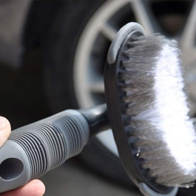 輪胎刷子輪轂刷專用洗車工具加長洗車刷子硬毛車載汽車用品清洗刷