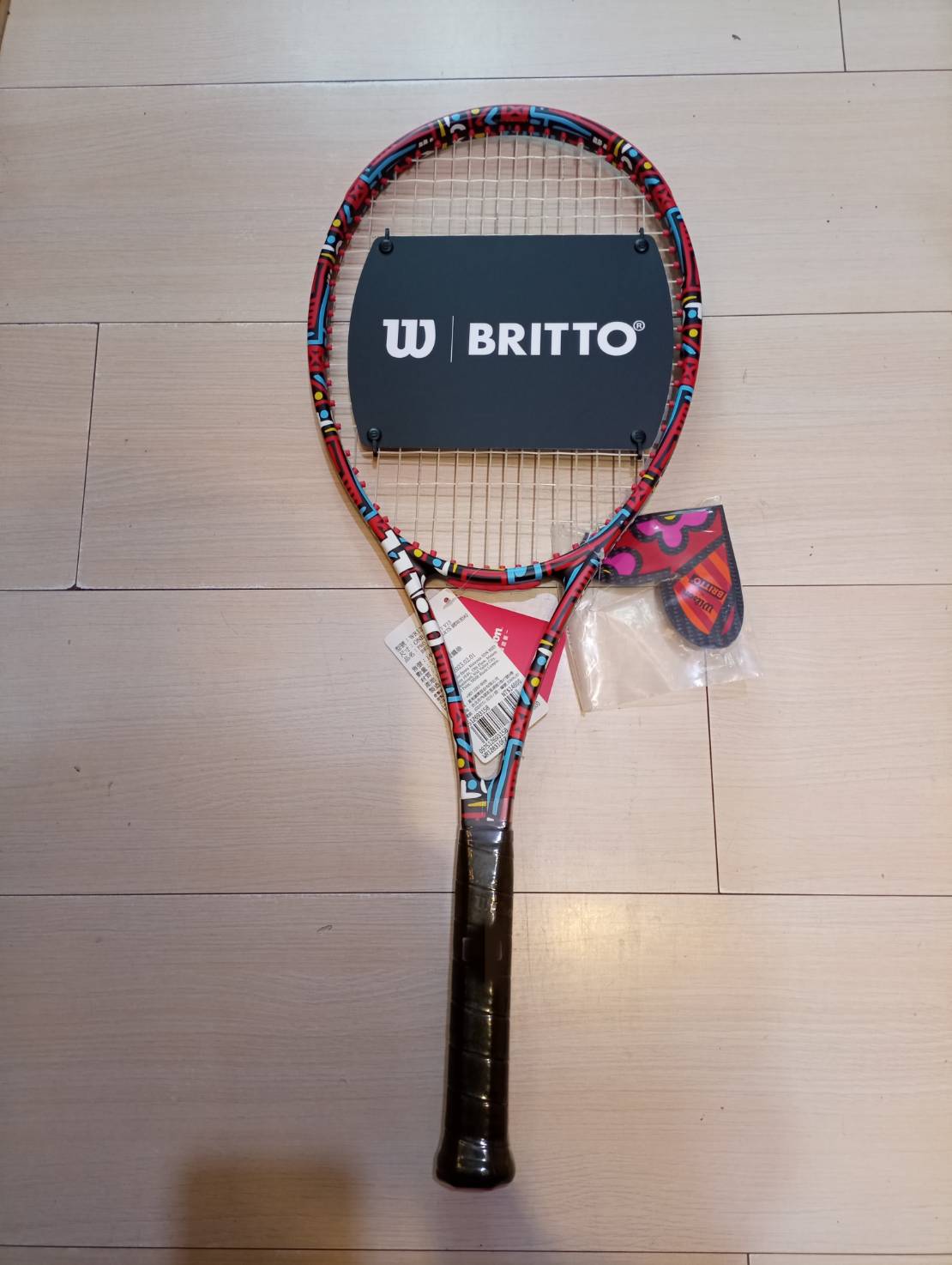 Wilson Pro Staff 97 V13 Britto Hearts 限量聯名網球拍