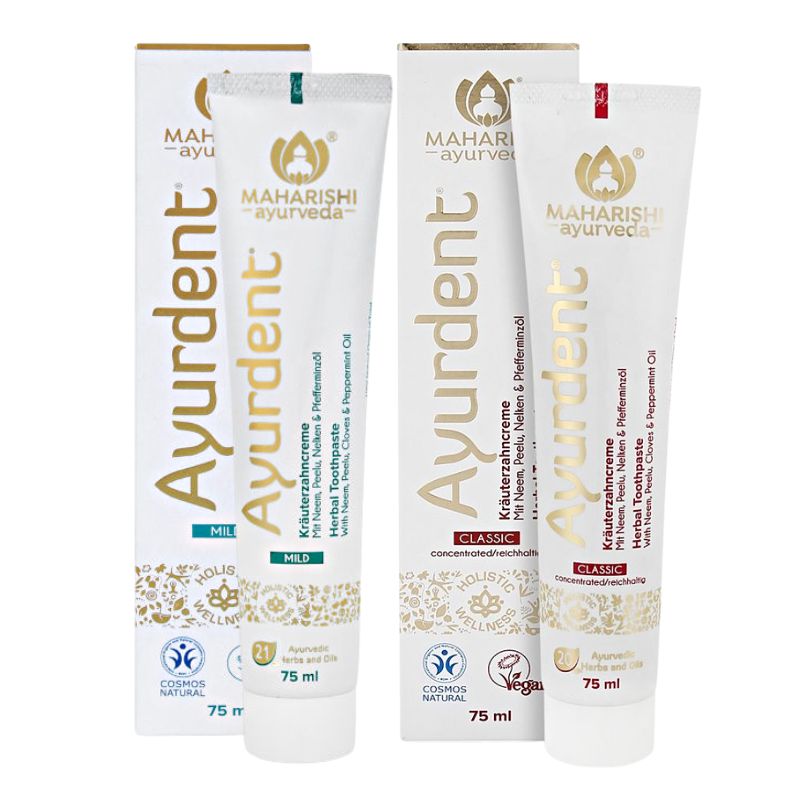 印度 Maharishi Ayurdent 牙膏 75ml 溫和/經典 清新 口氣 牙膏 附發票【心心哈德】現貨 全館499超取免運｜全場下殺★滿額再享折扣