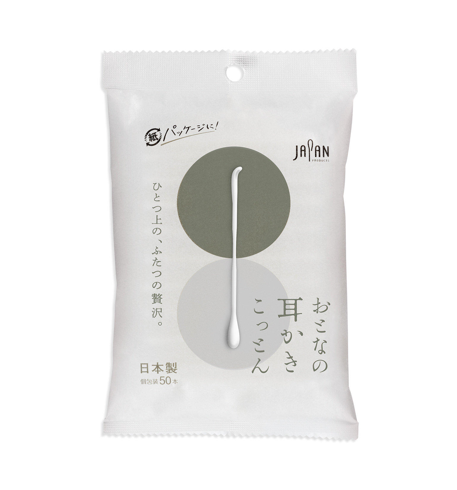 【老人當家】日本平和 兩用耳掏棉花棒