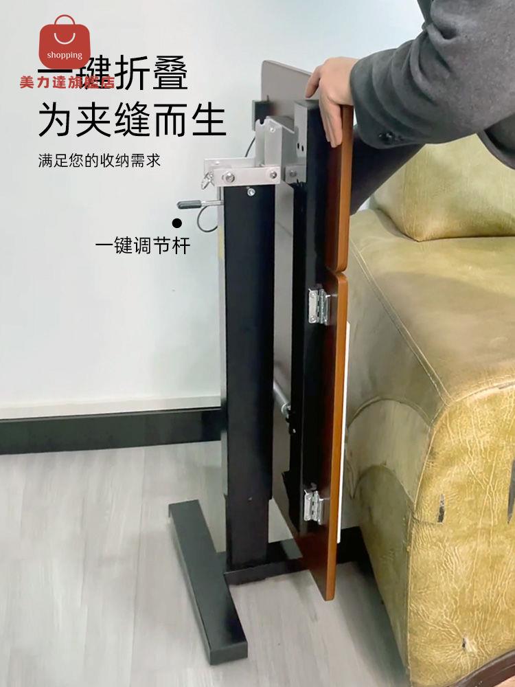 實木床邊桌 實木桌 床邊桌 升降桌 折疊桌 床邊小桌子 可移動升降桌懶人沙發桌書桌折疊桌簡約臥室床邊小桌子 八折下殺 特價出 快速出貨