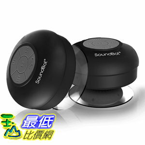 <br/><br/>  [106美國直購] SoundBot SB510 HD Water Proof 3.0 Speaker, Mini Water Resistant Wireless Shower Speaker<br/><br/>