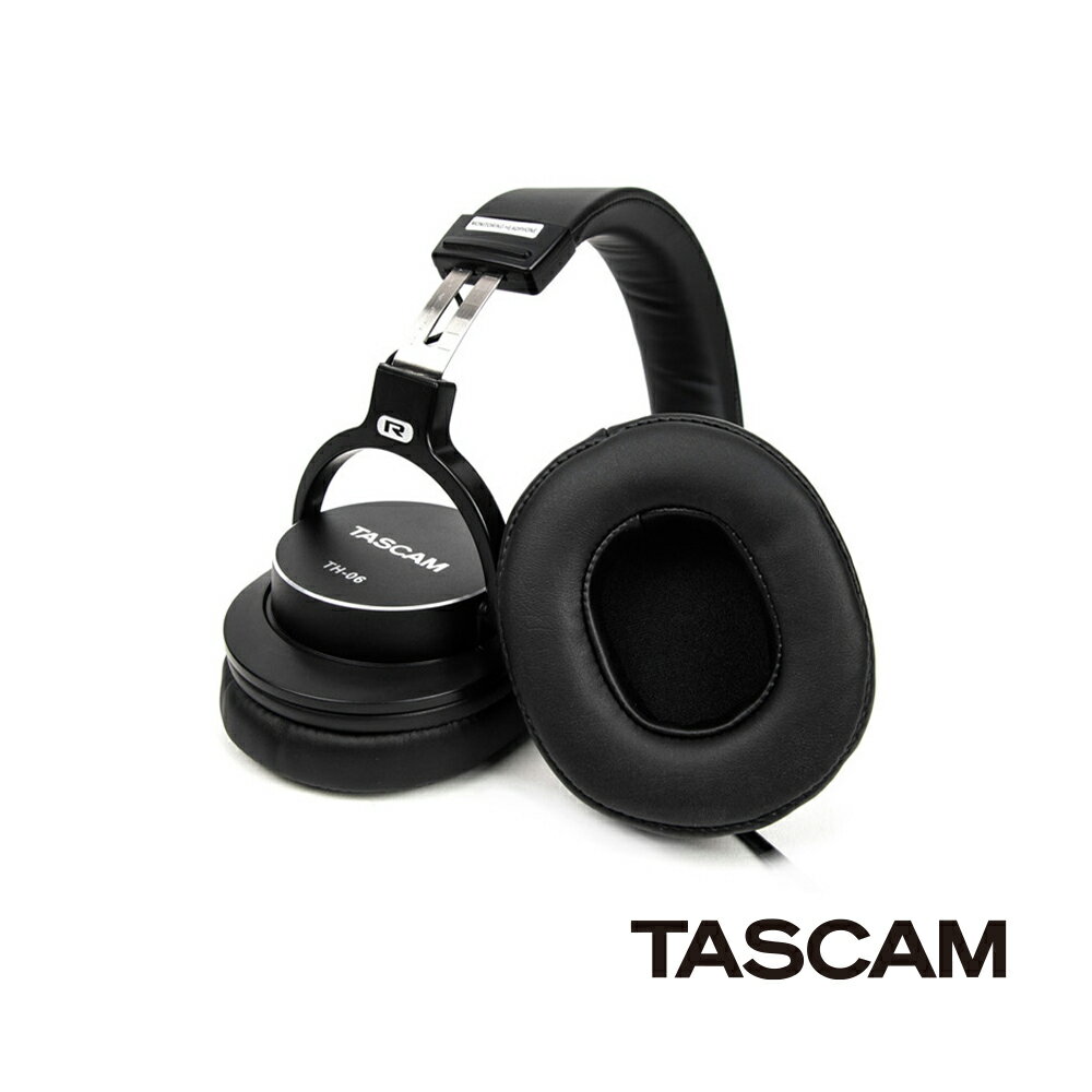限時★.. 【日本 TASCAM 】達斯冠 耳罩式耳機 TH-06 重低音 可旋轉式耳罩 正成公司貨【夏日限時 全館點數5倍送】