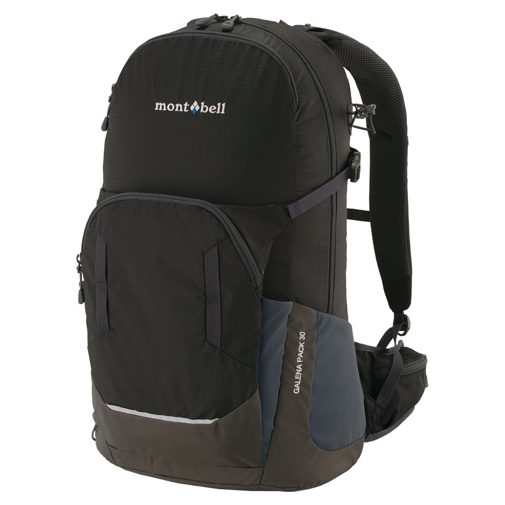 【【蘋果戶外】】mont-bell 1133163 BK 黑 Galena Pack【30L】後背包 雙肩背包 登山背包 休閒背包